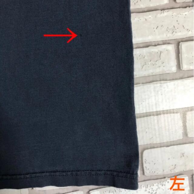 carhartt(カーハート)の希少 カーハート ロゴタグ ダークネイビー 長袖 Tシャツ ヴィンテージ 90s メンズのトップス(Tシャツ/カットソー(七分/長袖))の商品写真