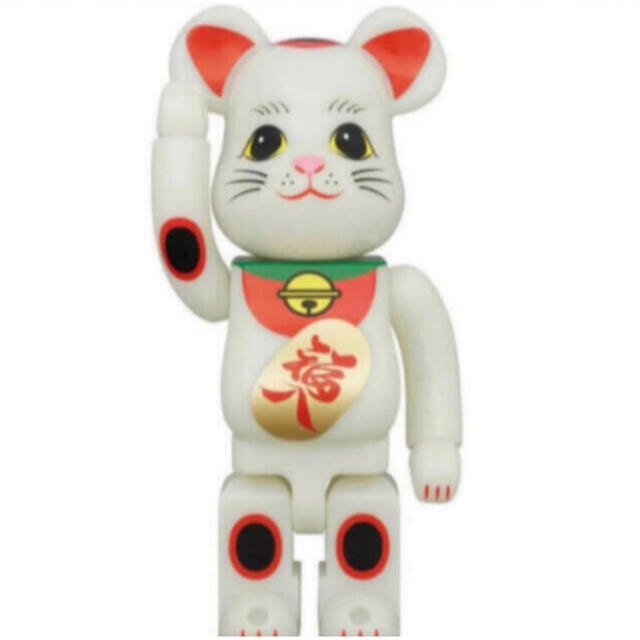 即発送 BE@RBRICK 招き猫 福入 蓄光 400％その他