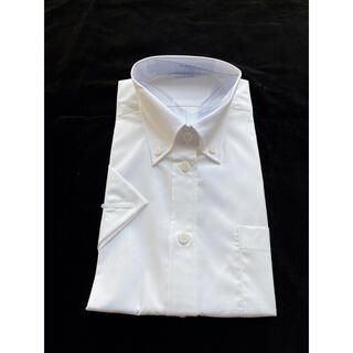 新品 スクール服装 動きが楽なセンターボックス 女子スクールシャツ S 白(シャツ/ブラウス(半袖/袖なし))