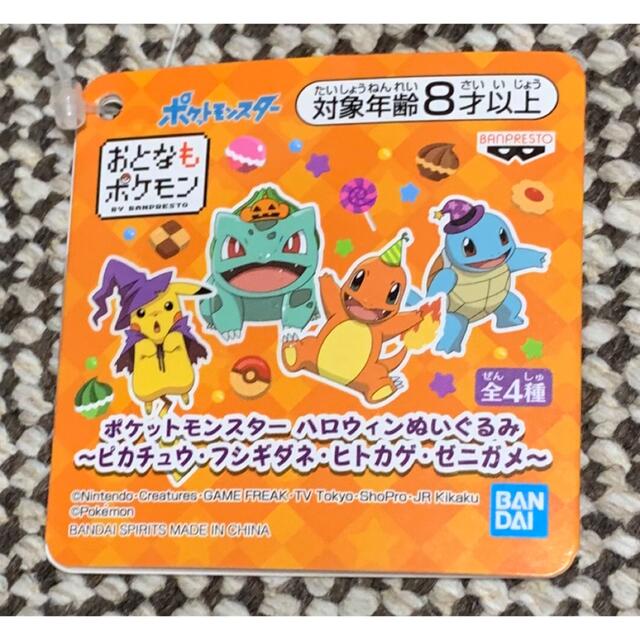 ポケモン(ポケモン)のポケモン ゼニガメ ハロウィン ぬいぐるみ マスコット エンタメ/ホビーのおもちゃ/ぬいぐるみ(ぬいぐるみ)の商品写真