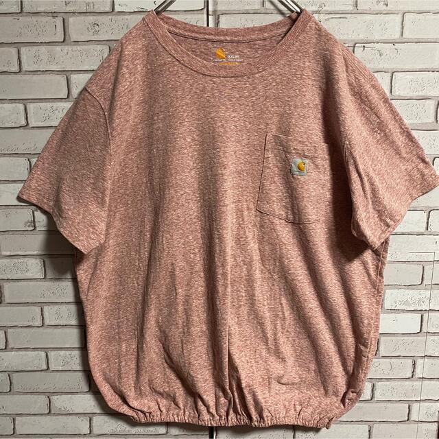 carhartt(カーハート)の90s 古着 カーハート ロゴタグ ポケットT 2XL ビッグシルエット メンズのトップス(Tシャツ/カットソー(半袖/袖なし))の商品写真