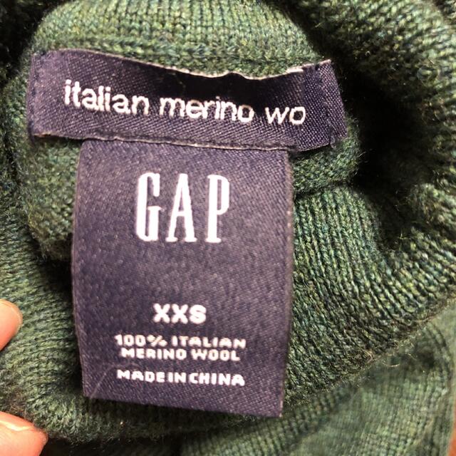 GAP(ギャップ)のGap タートルネックセーターItalian wool  レディースのトップス(ニット/セーター)の商品写真