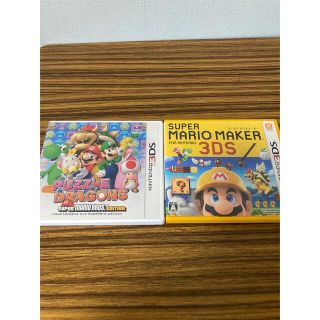 ニンテンドー3DS(ニンテンドー3DS)の3DSソフト　マリオ　セット　マリオメーカー　パズドラ(携帯用ゲームソフト)