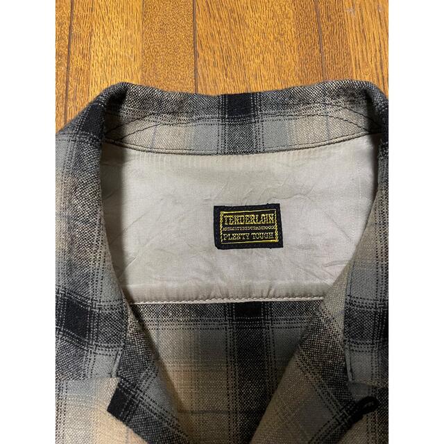 TENDERLOIN(テンダーロイン)のテンダーロイン オンブレチェック キムタク着用　ウールシャツ メンズのトップス(シャツ)の商品写真