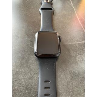 アップルウォッチ(Apple Watch)のAPPLE WATCH SE NIKE BLACK 40mm GPS(腕時計(デジタル))