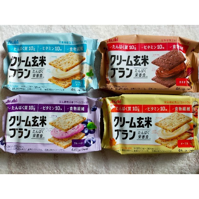 アサヒ(アサヒ)のクリーム玄米ブラン　クーポン消化に♪ 食品/飲料/酒の食品(菓子/デザート)の商品写真