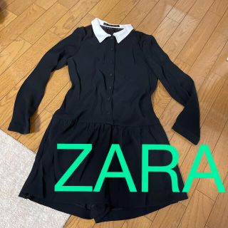 ザラ(ZARA)の新品　ザラ　ワンピース(ミニワンピース)