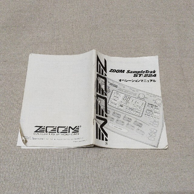 オペレーシ Zoom - Zoom SampleTrak ST-224 サンプラーの通販 by トルストトイ's shop｜ズームなら