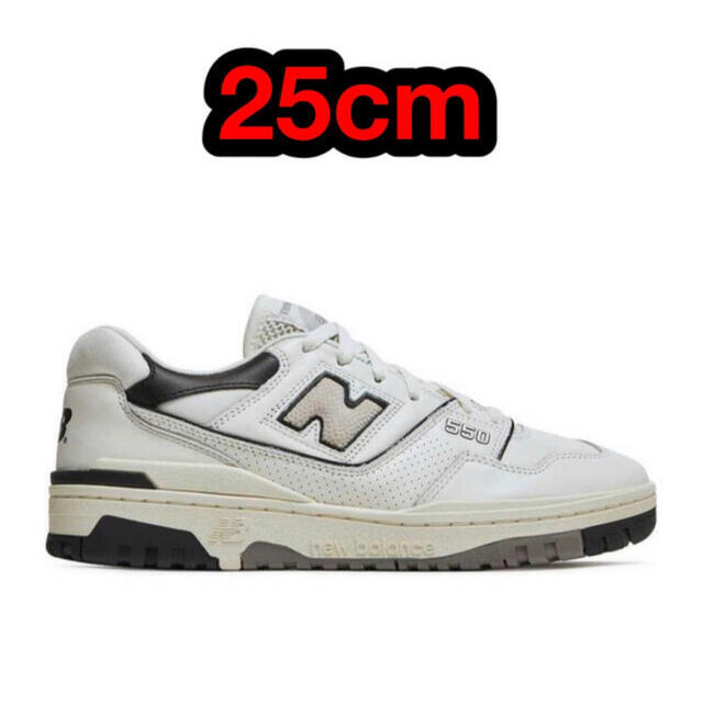 25cm 新品 未試着 New Balance BB550 BB550LWT