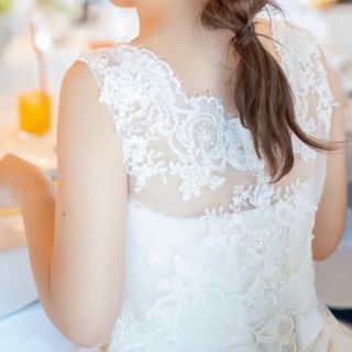 WITH A WHITE ノースリーブボレロ ウェディングの通販 by sally's shop