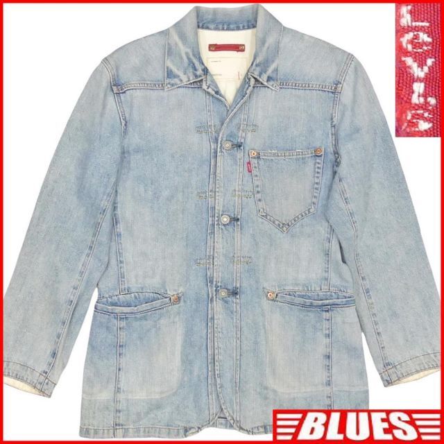 Levi's(リーバイス)のデニムジャケット Gジャン ジージャン リーバイス L カバーオール メンズ メンズのジャケット/アウター(カバーオール)の商品写真