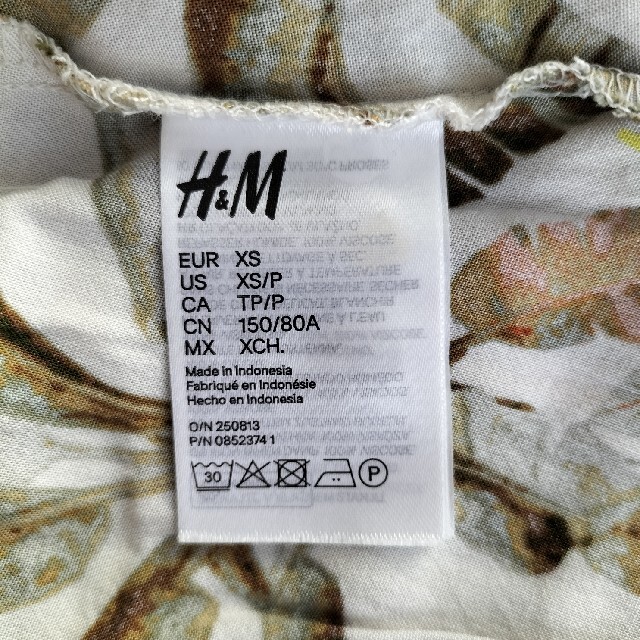 H&M(エイチアンドエム)のH&M エイチ・アンド・エム ワンピース ボタニカル レディースのワンピース(その他)の商品写真