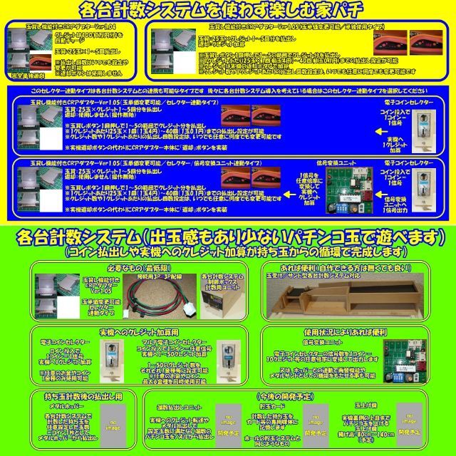 サンド型各台計数システム 制御ボックス (玉貸し機能付きCRアダプター用) 6