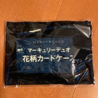 マーキュリーデュオ(MERCURYDUO)のマーキュリーデュオ　花柄カードケース(パスケース/IDカードホルダー)