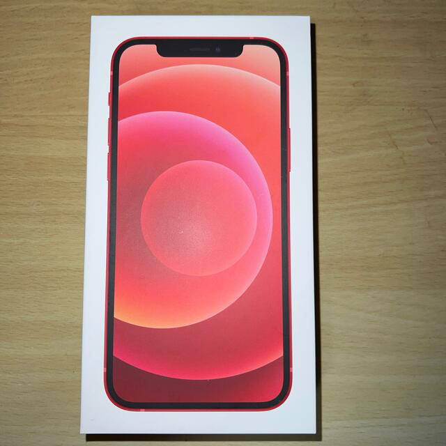 人気絶頂 - iPhone 【新品未使用】iPhone レッド 64GB 12 スマートフォン本体