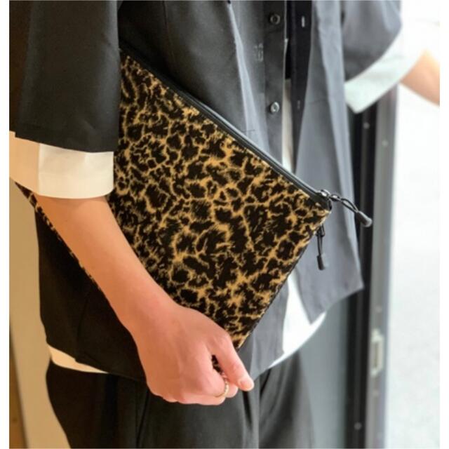 COOTIE(クーティー)のCorduroy Leopard Gadget Case キャップ シャツ メンズのバッグ(その他)の商品写真