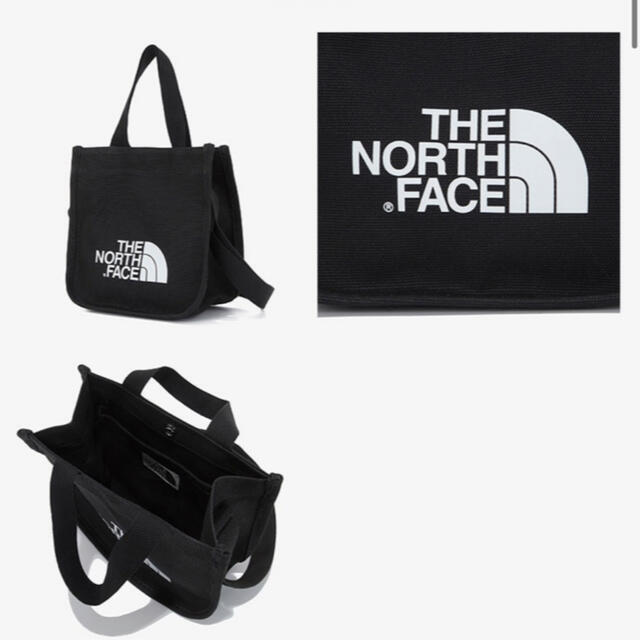 THE NORTH FACE(ザノースフェイス)の【新品未使用】ノースフェイス　ミニトートバッグ　ブラック レディースのバッグ(トートバッグ)の商品写真