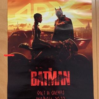 THE BATMAN 劇場限定特典ポスター(キャラクターグッズ)