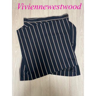 Vivienne Westwood モノトーンストライプスカート3【極美品】