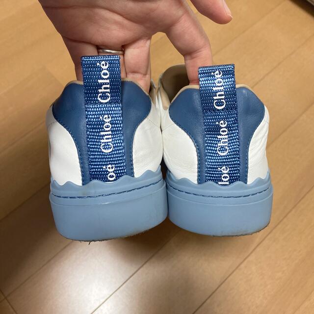 Chloe(クロエ)のChloe クロエ LAUREN 厚底 スニーカー レディースの靴/シューズ(スニーカー)の商品写真