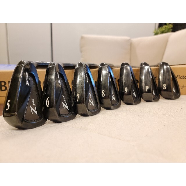 春のコレクション Srixon アイアンセット(7本) ブラック Z545 【ま