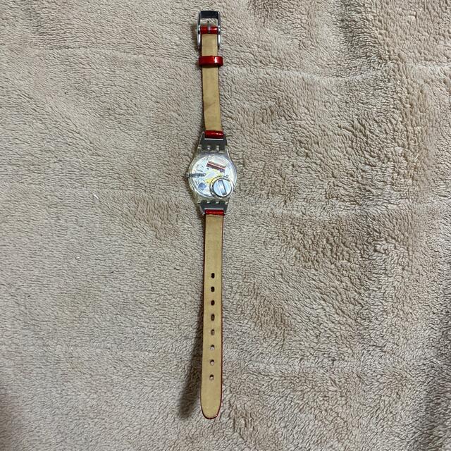 swatch(スウォッチ)のスウォッチ　レッド レディースのファッション小物(腕時計)の商品写真