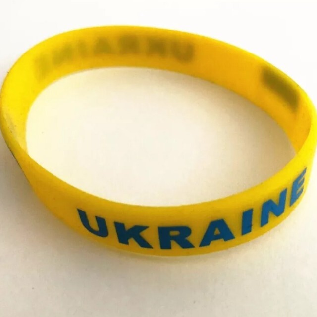 ウクライナ リストバンド 100本セット