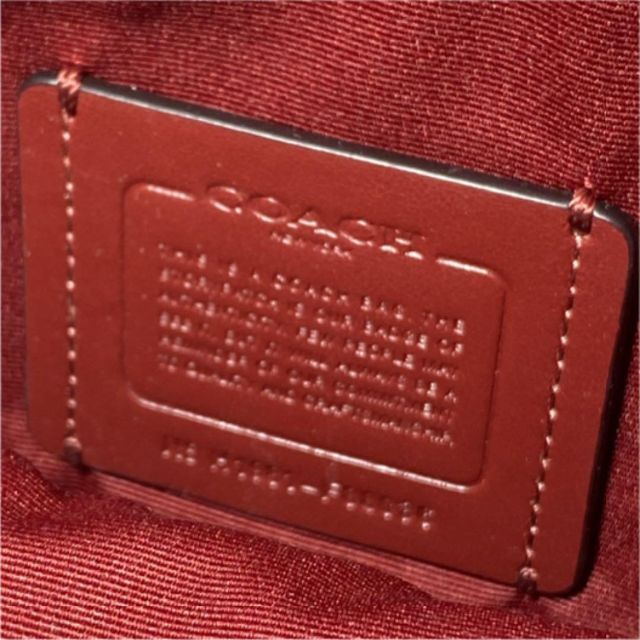 COACH 折り財布 新品 ワインレッド 新作 スヌーピー レザー レディース