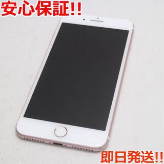 アイフォーン(iPhone)の美品 SIMフリー iPhone7 PLUS 32GB ローズゴールド (スマートフォン本体)