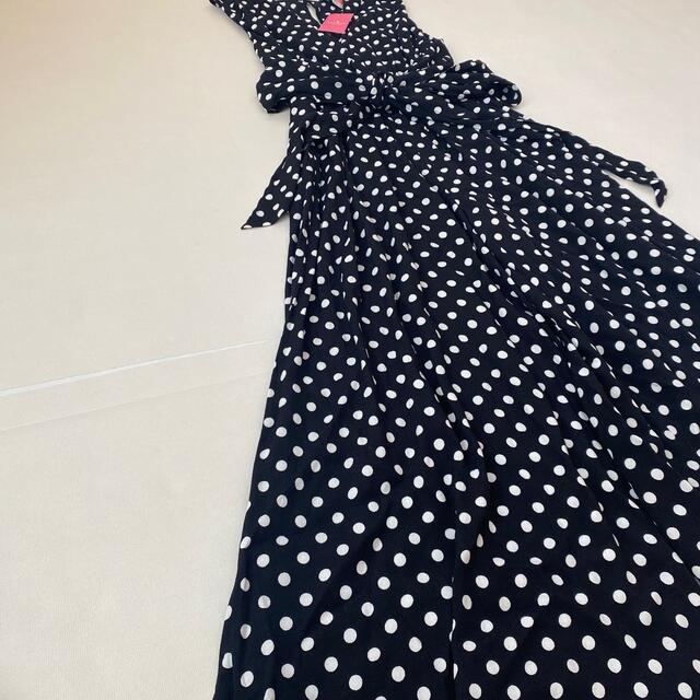 kate spade new york(ケイトスペードニューヨーク)の新品❣️ケイトスペード オールインワン 春服 ドット柄 夏服 サロペット レディースのパンツ(オールインワン)の商品写真