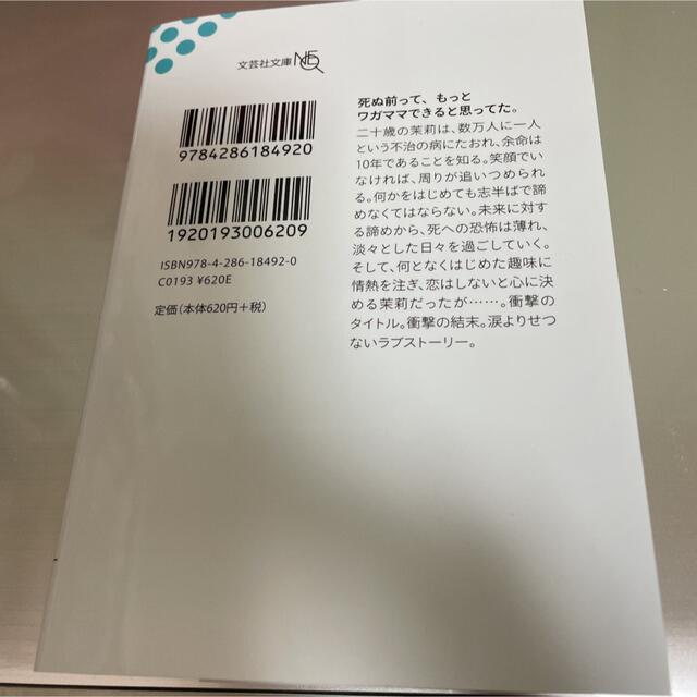 余命１０年 エンタメ/ホビーの本(その他)の商品写真