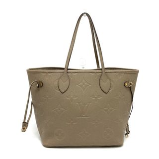 ルイヴィトン(LOUIS VUITTON)のルイヴィトン LOUIS VUITTON ネヴァーフルMM M45686 モノグラムアンプラント 肩掛け トートバッグ モノグラムアンプラントレザー トゥルトレール グレージュ(トートバッグ)