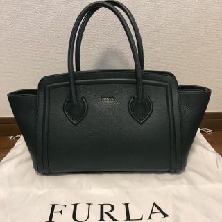 フルラ(Furla)のFURLA フルラ バッグ カレッジ 緑 グリーン(トートバッグ)