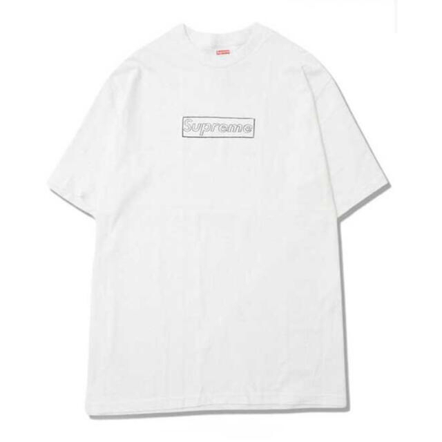 新品・未使用】 Supreme kaws chalk logo tee XL 【爆買い！】 32%割引