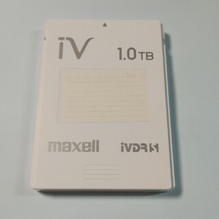 マクセル(maxell)のmaxell iVDR-S 1.0TB カセットHDD(その他)