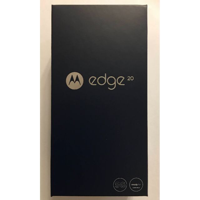 Motorola edge 20 一括購入未開封 SIMフリー フロストオニキス