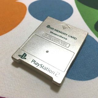 プレイステーション2(PlayStation2)のプレステ2　メモリーカード(家庭用ゲーム機本体)