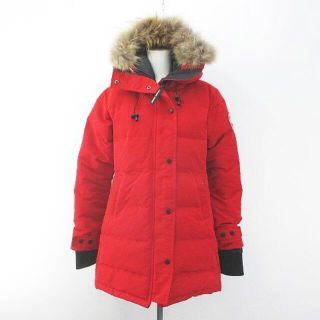 カナダグース(CANADA GOOSE)のカナダグース CANADA GOOSE ダウンジャケット コート S/P 赤系(ダウンコート)