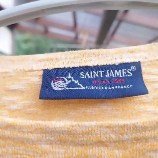 SAINT JAMES(セントジェームス)のSAINT JAMES ウェッソン　イエローカットソー【お子様にも】 レディースのトップス(カットソー(長袖/七分))の商品写真