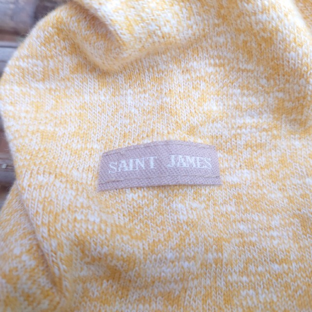 SAINT JAMES(セントジェームス)のSAINT JAMES ウェッソン　イエローカットソー【お子様にも】 レディースのトップス(カットソー(長袖/七分))の商品写真