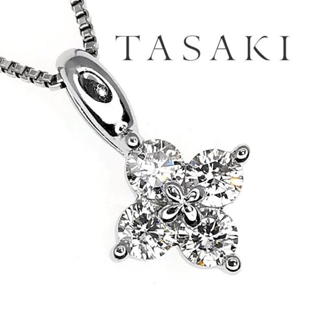 タサキ TASAKI ダイヤモンド ネックレス 0.24ct