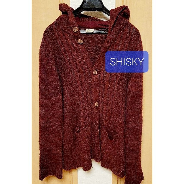 ShISKY(シスキー)のSHISKY！ニットパーカーです。 レディースのトップス(パーカー)の商品写真