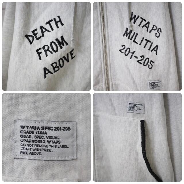 WTAPS 08AW HELLWEEK ZIP UP HOODED COTTON 6