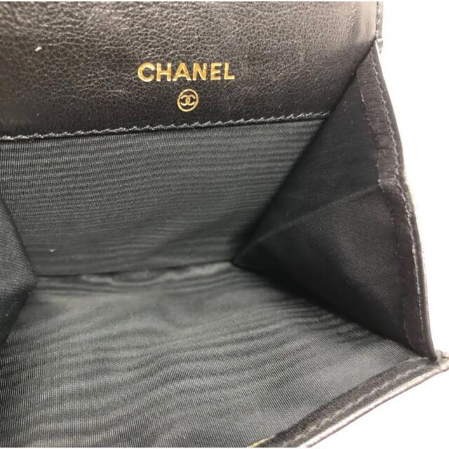 CHANEL(シャネル)の極美品 CHANEL ココマーク キャビアスキン コインケース シャネル 正規品 レディースのファッション小物(財布)の商品写真