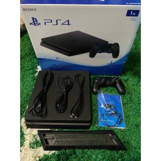 プレイステーション4(PlayStation4)のたかしさとう様専用　PS4 ジェット・ブラック 1TB CUH-2000B(家庭用ゲーム機本体)