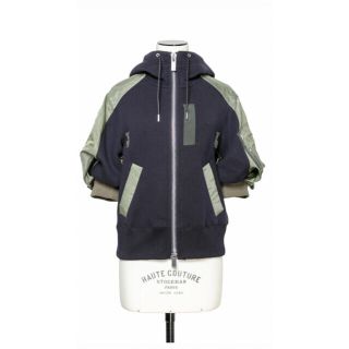 サカイ(sacai)の2022SS sacai  スウェット　ブルゾン　サイズ1(ブルゾン)