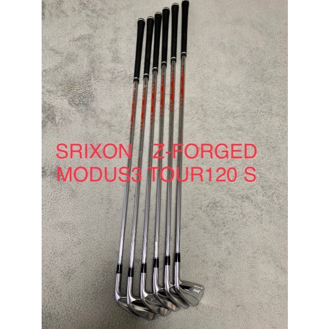 ダンロップ SRIXON　Z-FORGED　5番アイアン〜P