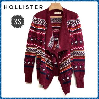 ホリスター(Hollister)の1-2回のみ着用　HOLLISTER ホリスター　カーディガン/ボレロ　レッド(ボレロ)