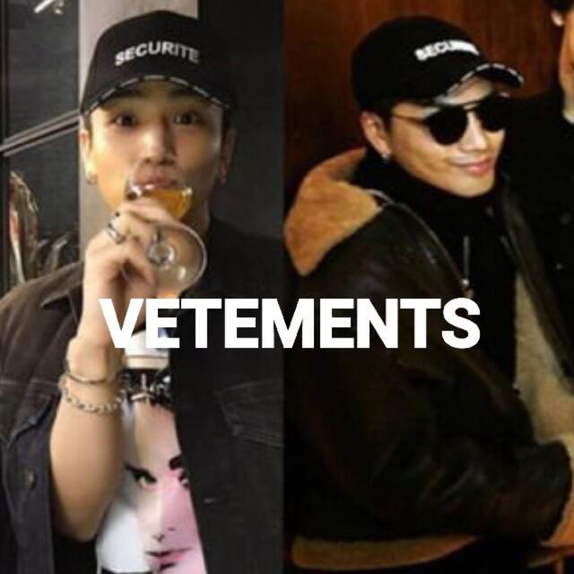 VETEMENTS Cap ヴェトモン キャップ メンズの帽子(キャップ)の商品写真