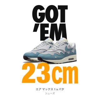 ナイキ(NIKE)のPatta × Nike Air Max 1 "Noise Aqua"(スニーカー)